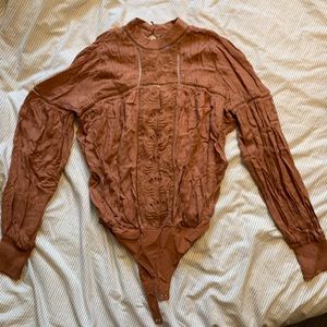 Free People Detailed Body Suit